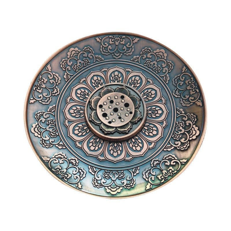 Quemador de incienso de bronce