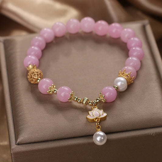 Pulsera de Cuarzo Rosa