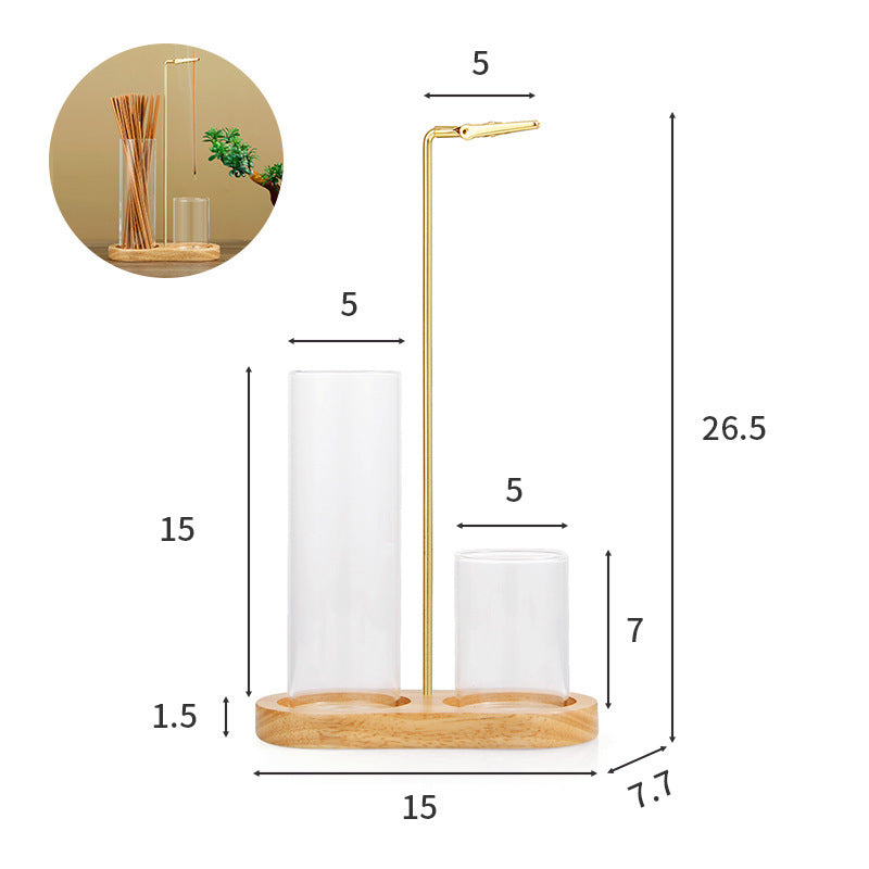 Quemador de incienso de madera