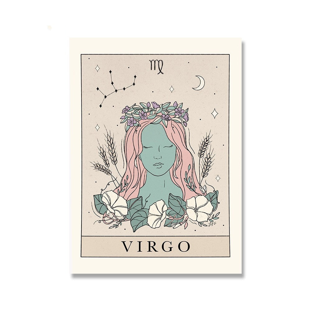 Póster de Constelación del Zodiaco