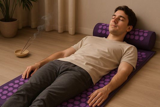 Esterilla & Almohada Loto Acupresión – Alivia la Tensión y Promueve el Descanso