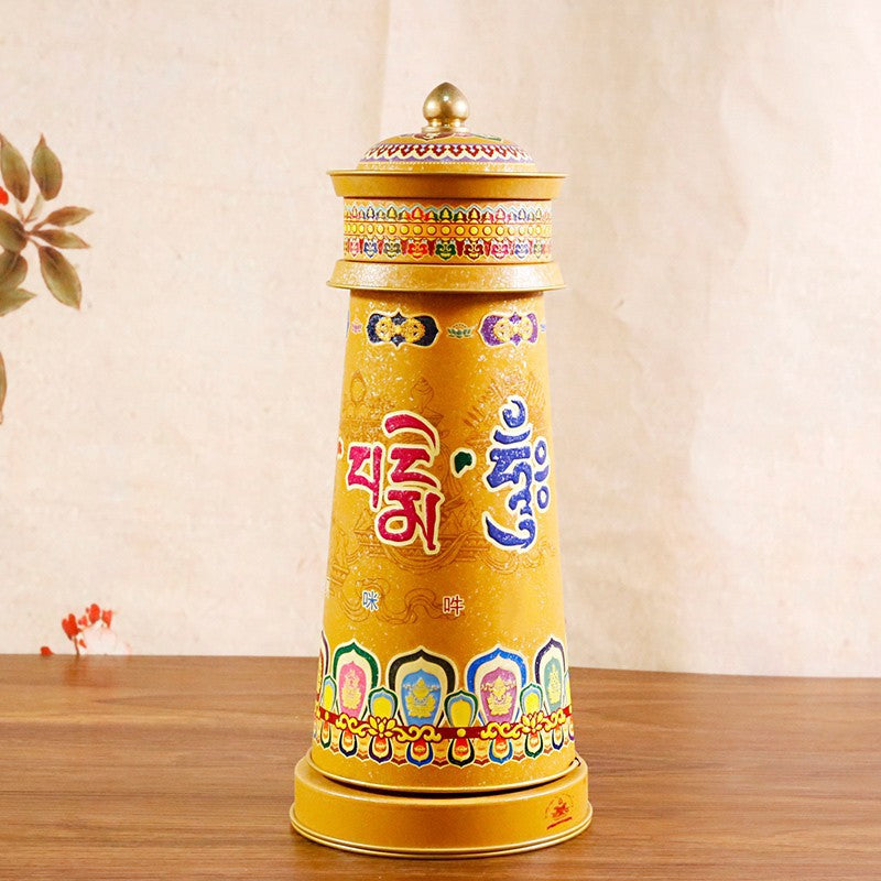 Rueda de Oración Tibetana Eléctrica