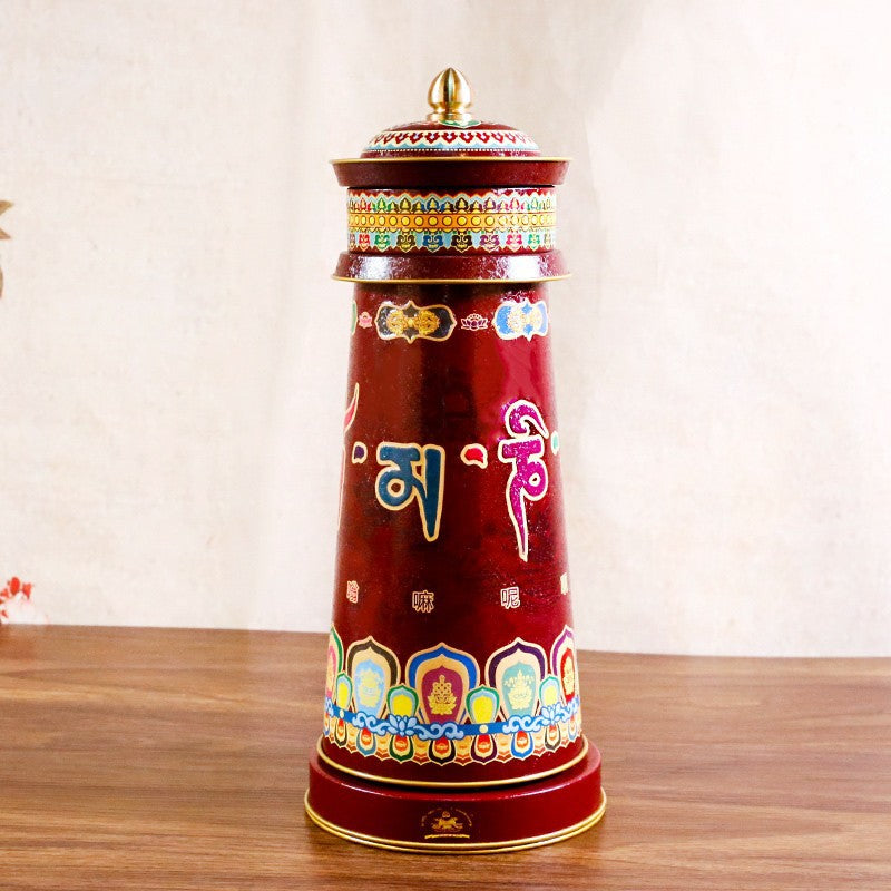 Rueda de Oración Tibetana Eléctrica