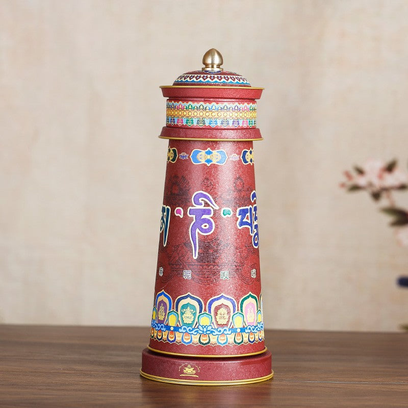 Rueda de Oración Tibetana Eléctrica