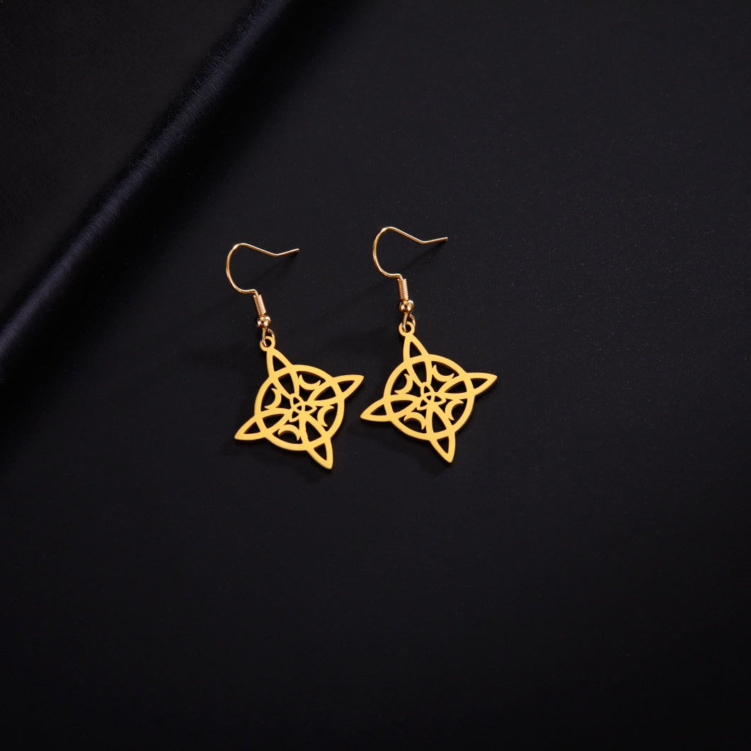Pendientes Talismán Nudo de Brujas