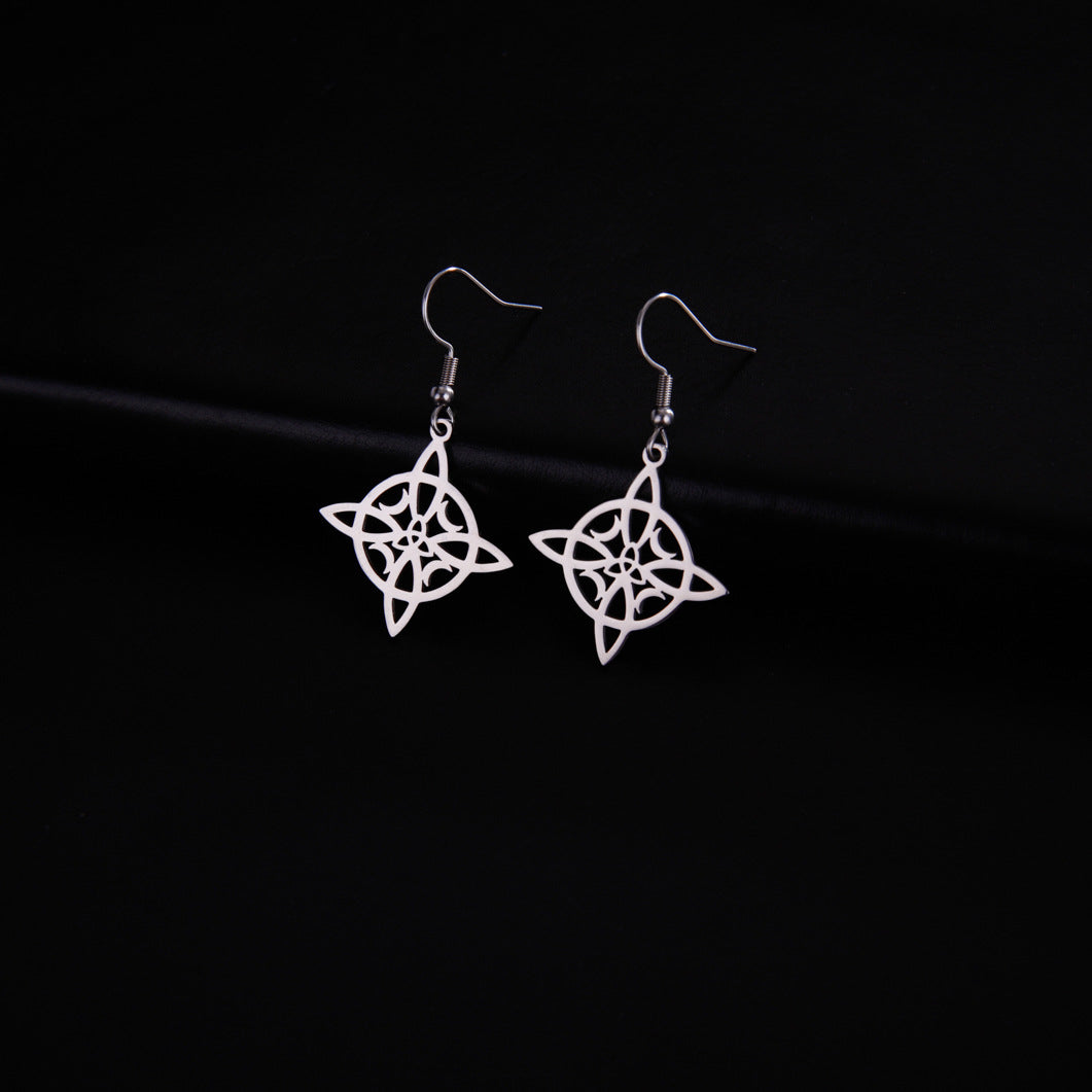 Pendientes Talismán Nudo de Brujas