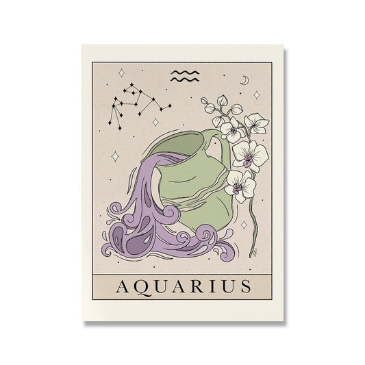 Póster de Constelación del Zodiaco