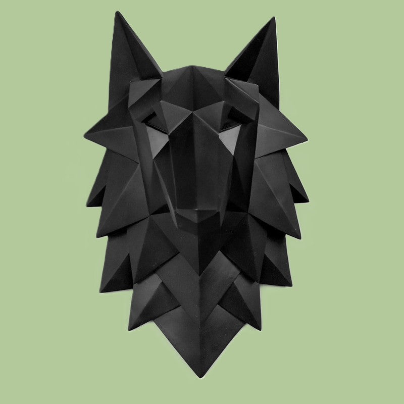 Tótem Loba – Escultura Cabeza de Lobo