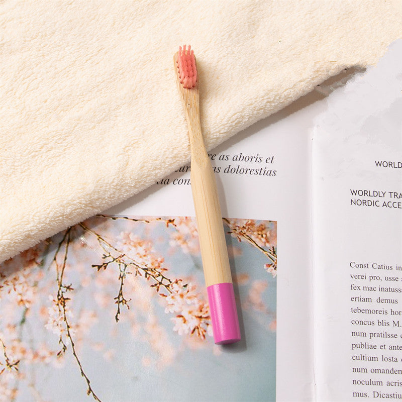 Cepillo de dientes infantil de bambú