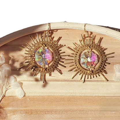 Pendientes Sol Radiante