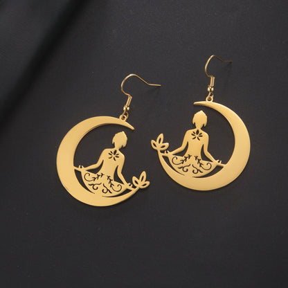 Pendientes y Colgante –  LUNA&YOGA