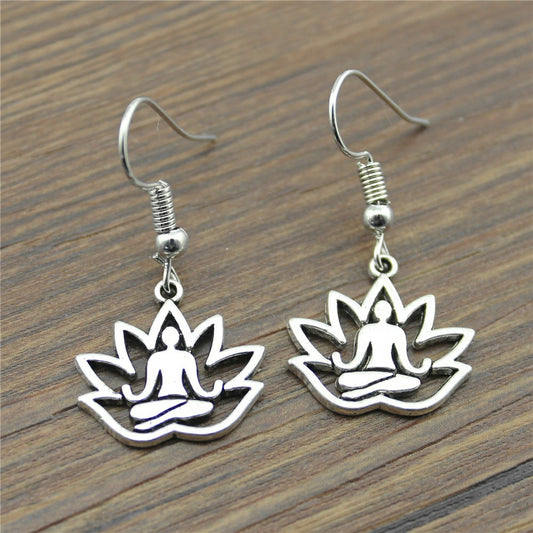 Pendientes de Buda y Loto