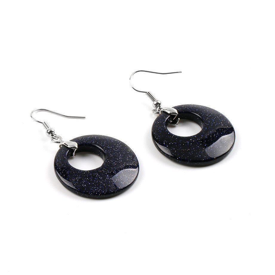 Pendientes de Piedras Naturales