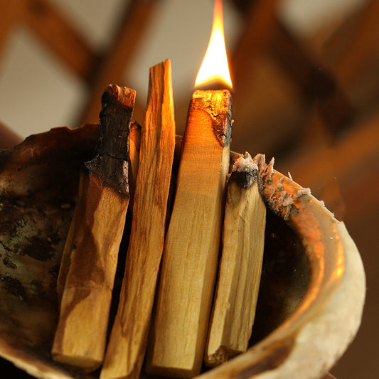 Palo Santo de Perú para limpieza energética y aromaterapia