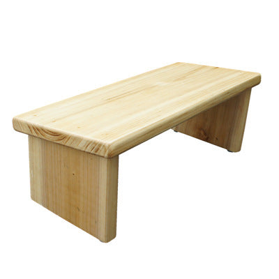 Taburete de Meditación plegable en madera maciza – Armonía Natural