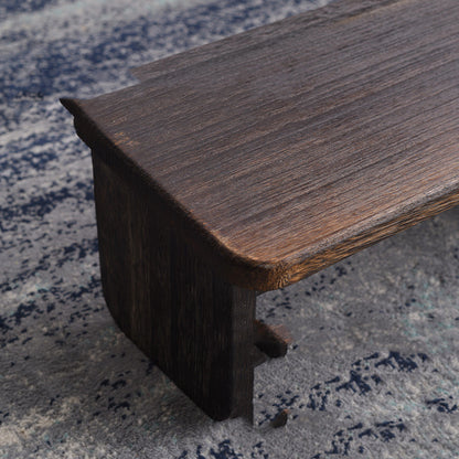 Taburete de Meditación plegable en madera maciza – Armonía Natural