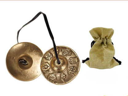 Campana artesanal de cobre - NEPAL
