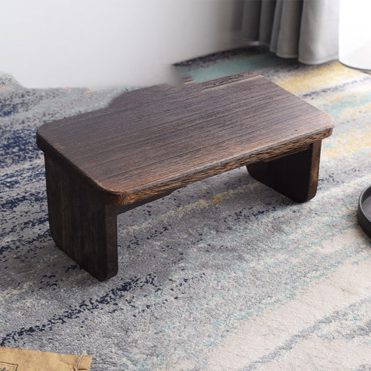 Taburete de Meditación plegable en madera maciza – Armonía Natural