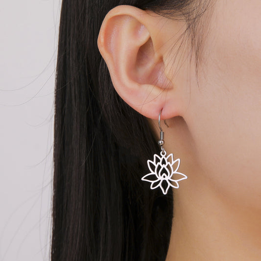 Pendientes Flor de Loto