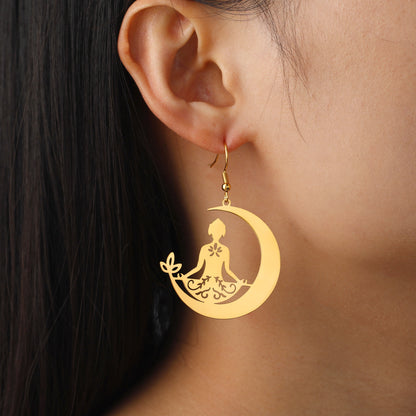Pendientes y Colgante –  LUNA&YOGA