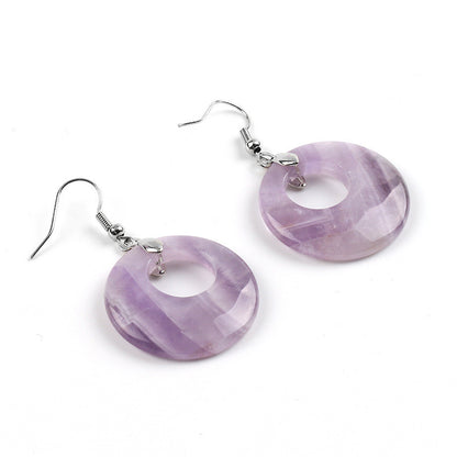 Pendientes de Piedras Naturales