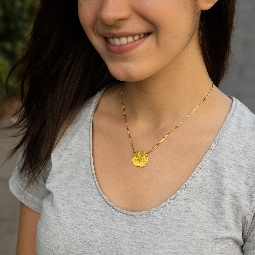 Collar constelación del zodiaco