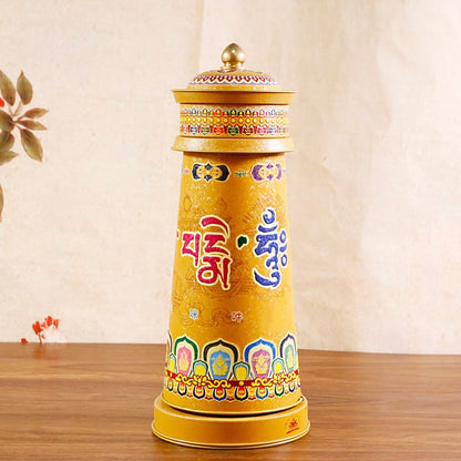 Rueda de Oración Tibetana Eléctrica
