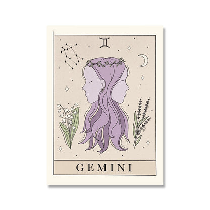 Póster de Constelación del Zodiaco